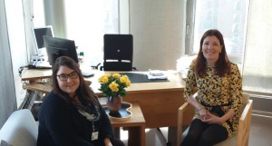 Sari Sarkomaa ja Maria Mattila